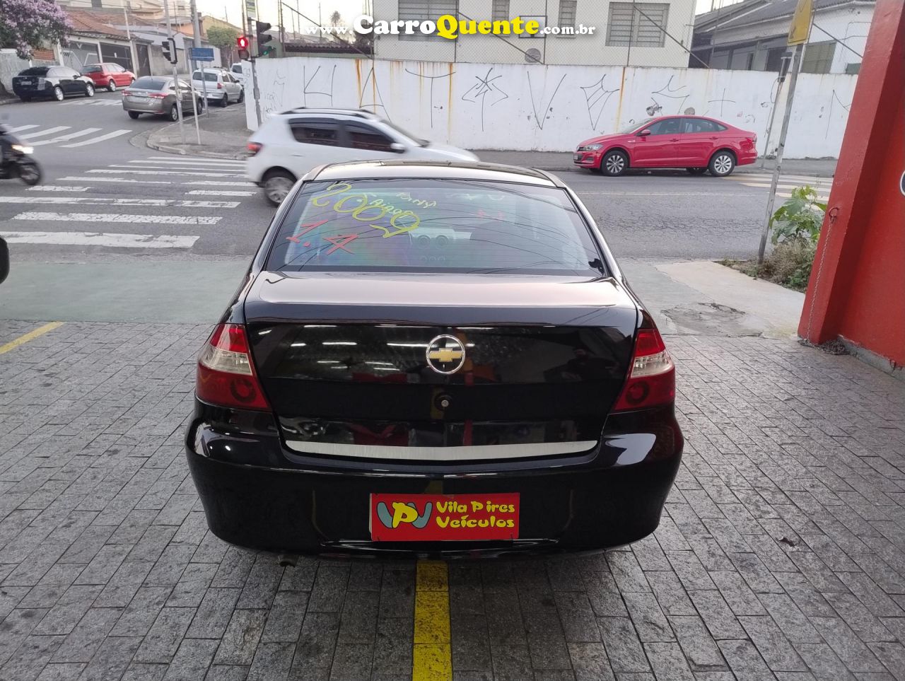 CHEVROLET   PRISMA SED. JOY 1.4 8V ECONOFLEX 4P   PRETO 2009 1.4 GASOLINA - Loja