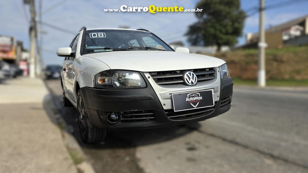 VOLKSWAGEN   PARATI 1.6MI1.6MI CITYT.FIELD T.FLEX   BRANCO 2008 1.6 FLEX - Loja