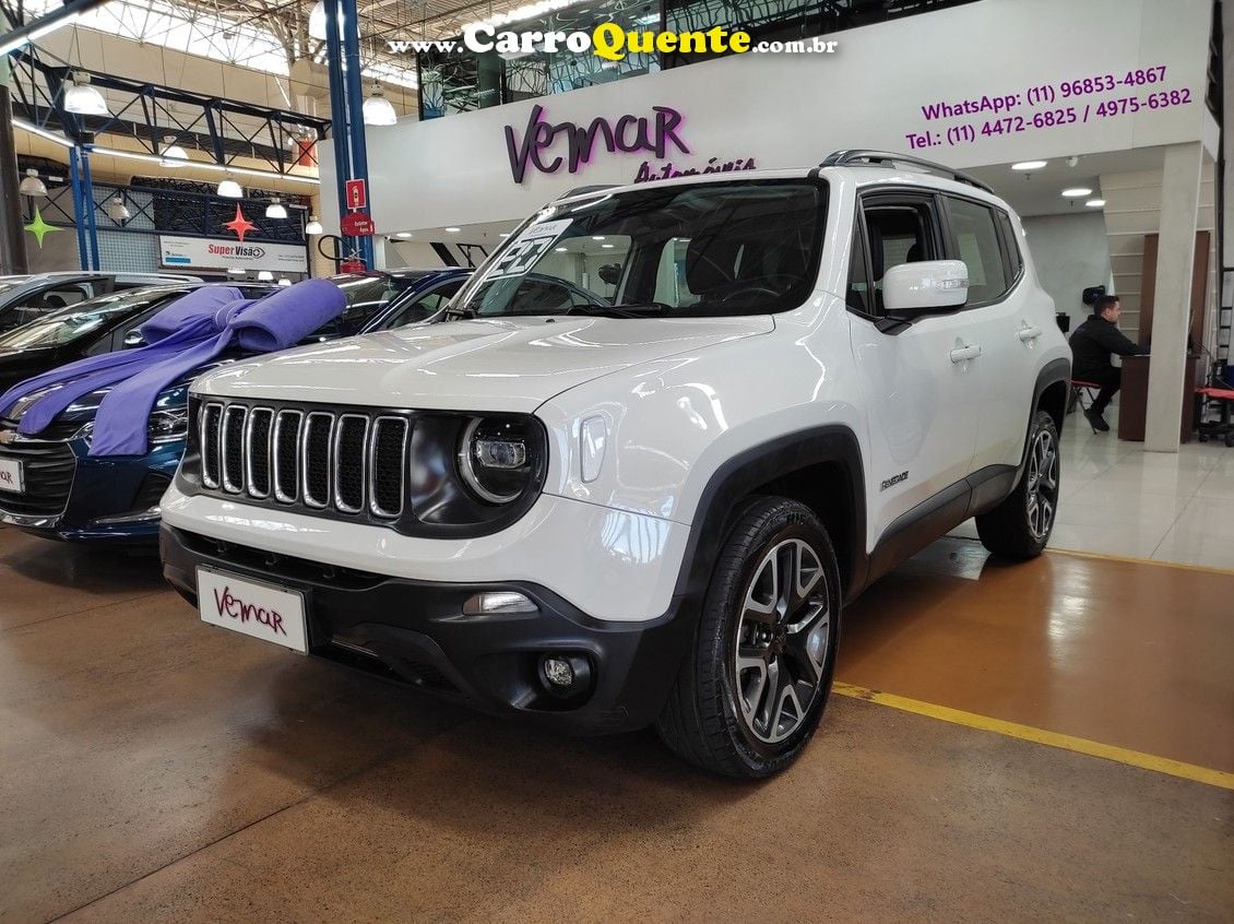 JEEP RENEGADE LONGITUDE TURBO DIESEL 4X4 AUTOM. - Loja