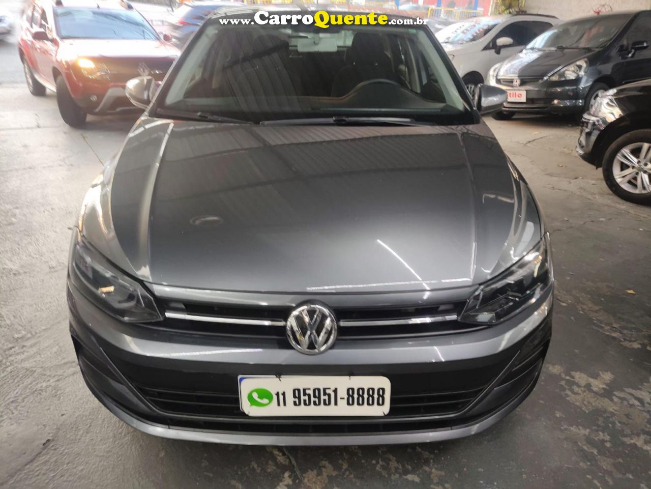 VOLKSWAGEN   VIRTUS 1.6 MSI FLEX 16V 5P MEC.   CINZA 2020 1.6 FLEX - Loja