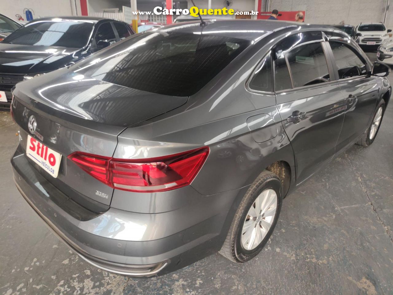 VOLKSWAGEN   VIRTUS 1.6 MSI FLEX 16V 5P MEC.   CINZA 2020 1.6 FLEX - Loja