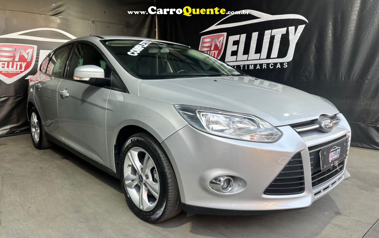 FORD   FOCUS 1.6 SSESE PLUS FLEX 8V16V  5P   PRATA 2015 1.6 FLEX - Loja