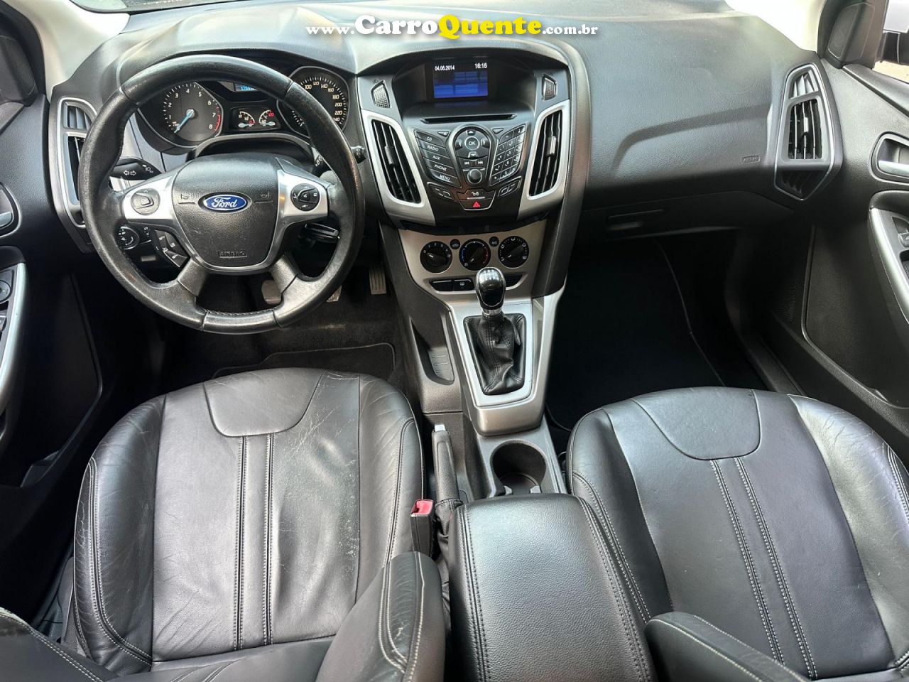 FORD   FOCUS 1.6 SSESE PLUS FLEX 8V16V  5P   PRATA 2015 1.6 FLEX - Loja