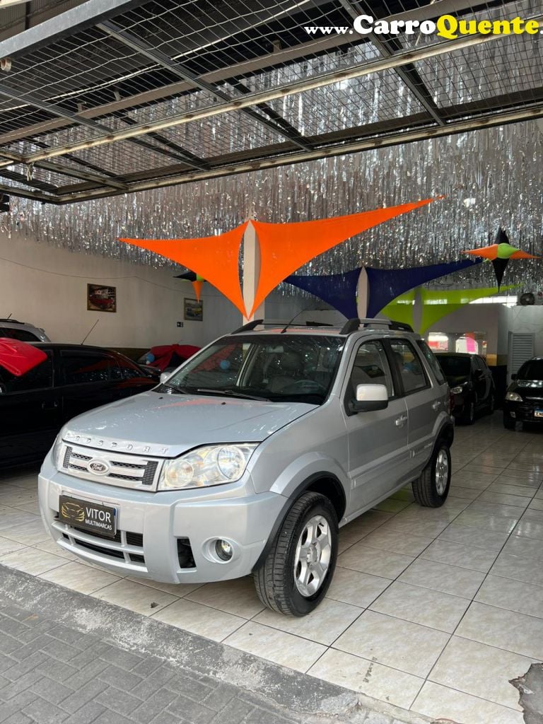 FORD   ECOSPORT XLT 2.0 2.0 FLEX 16V 5P AUT.   PRATA 2011 2.0 FLEX - Loja