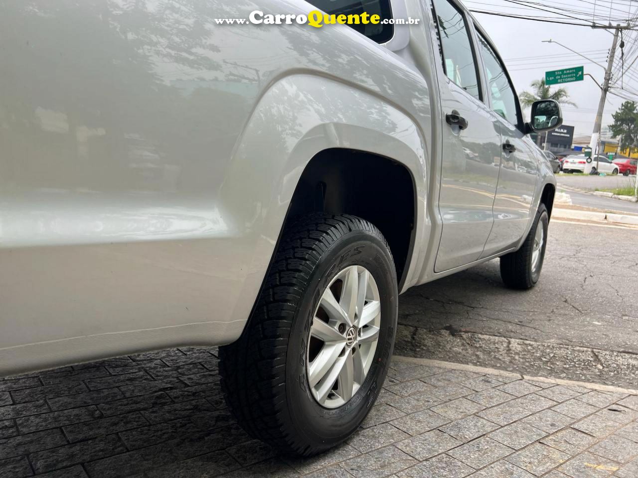 VOLKSWAGEN   AMAROK SE CD 2.0 16V TDI 4X4 DIESEL   PRATA 2018 2.0 DIESEL - Loja