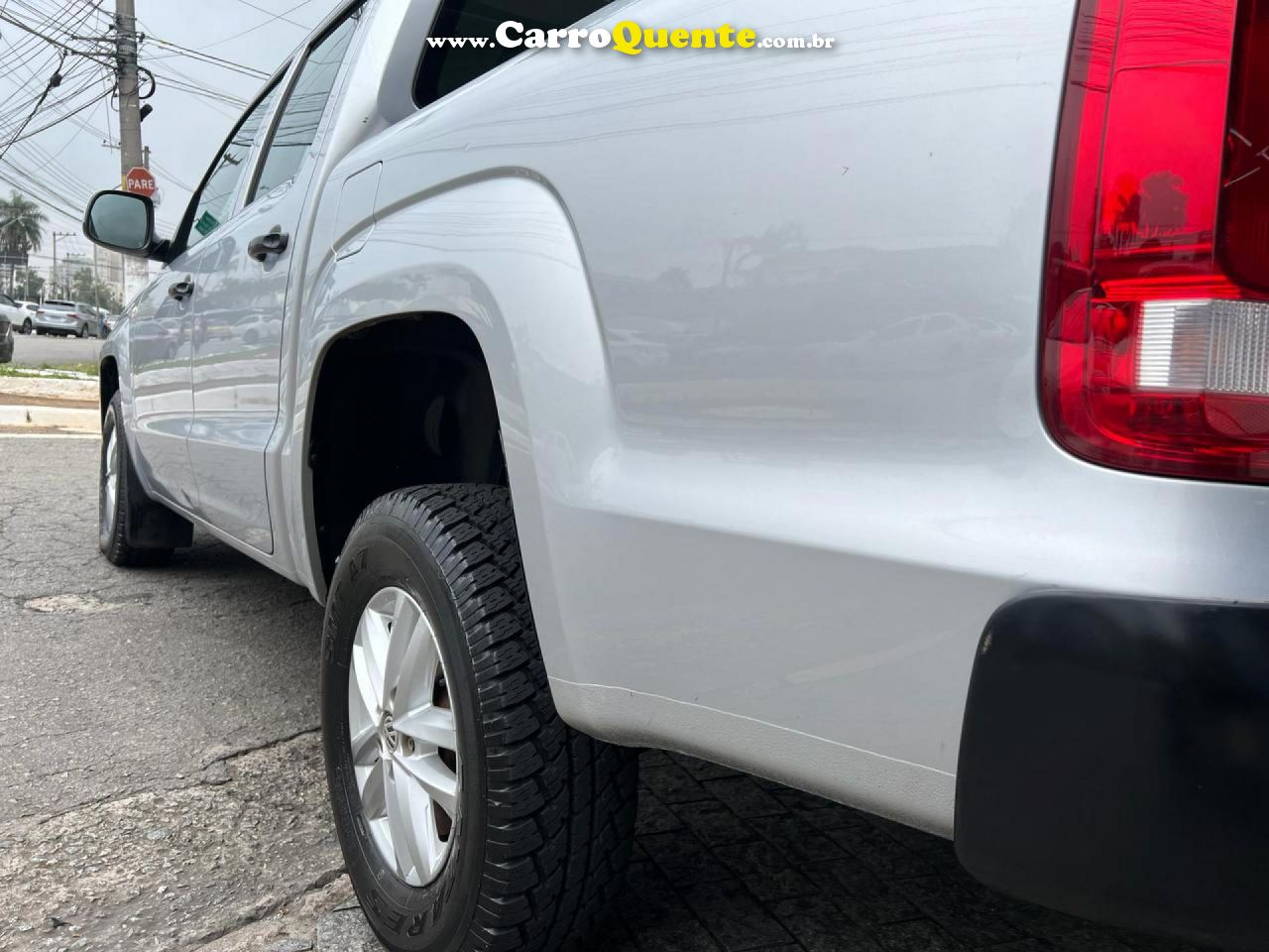 VOLKSWAGEN   AMAROK SE CD 2.0 16V TDI 4X4 DIESEL   PRATA 2018 2.0 DIESEL - Loja