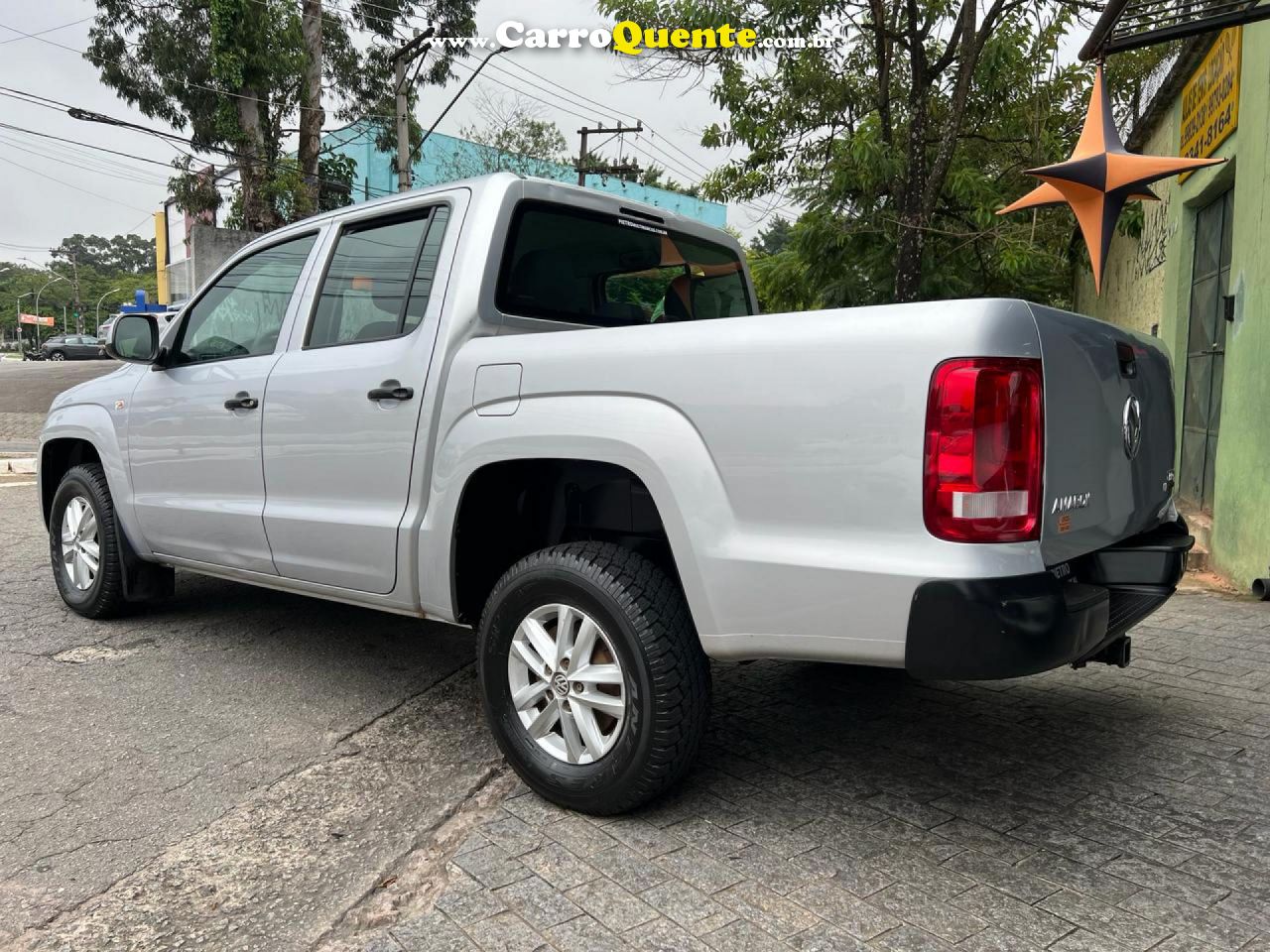 VOLKSWAGEN   AMAROK SE CD 2.0 16V TDI 4X4 DIESEL   PRATA 2018 2.0 DIESEL - Loja