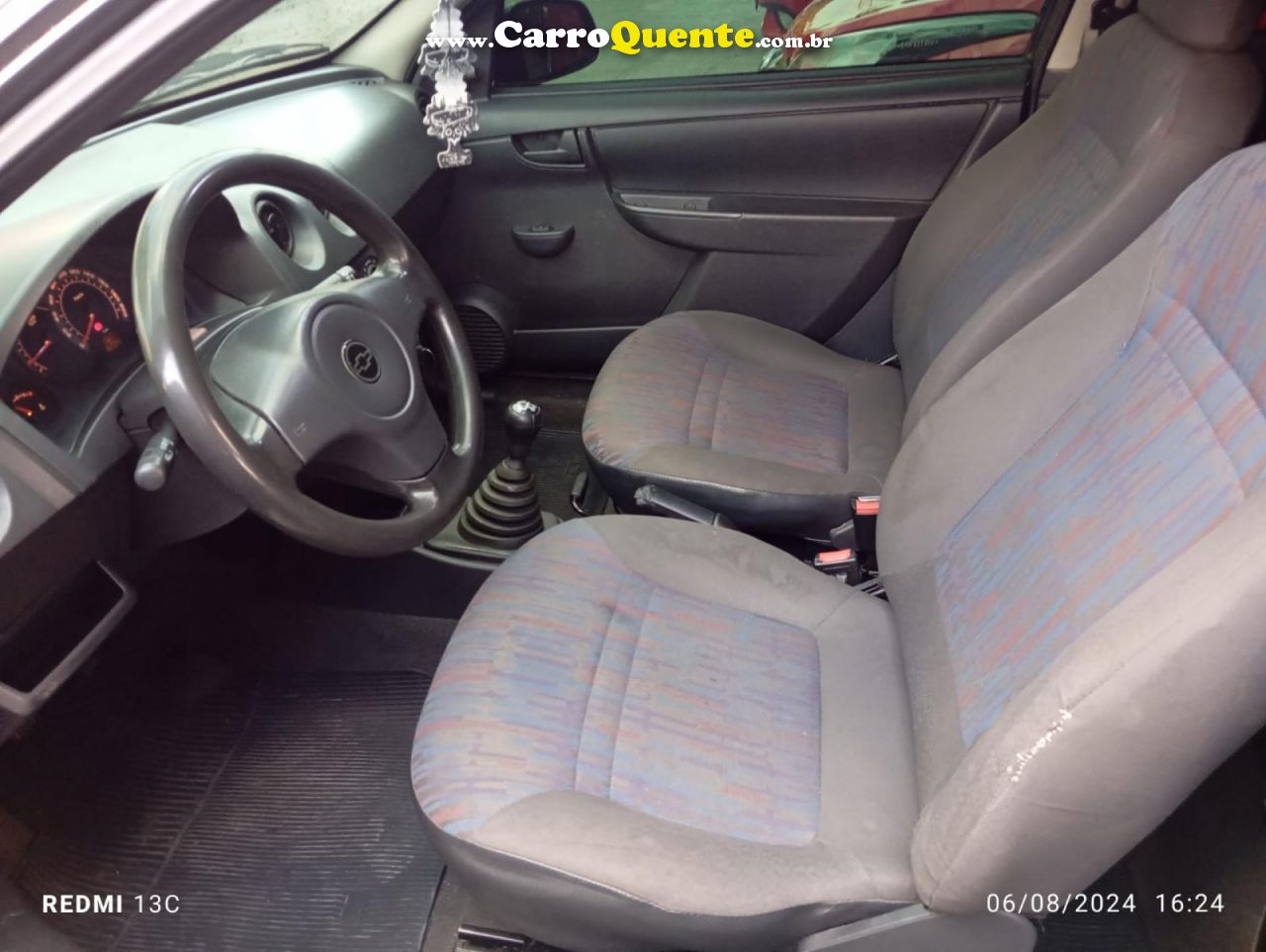 CHEVROLET   CELTA LIFE LS 1.0 MPFI 8V FLEXPOWER 3P   CINZA 2009 1.0 FLEX - Loja