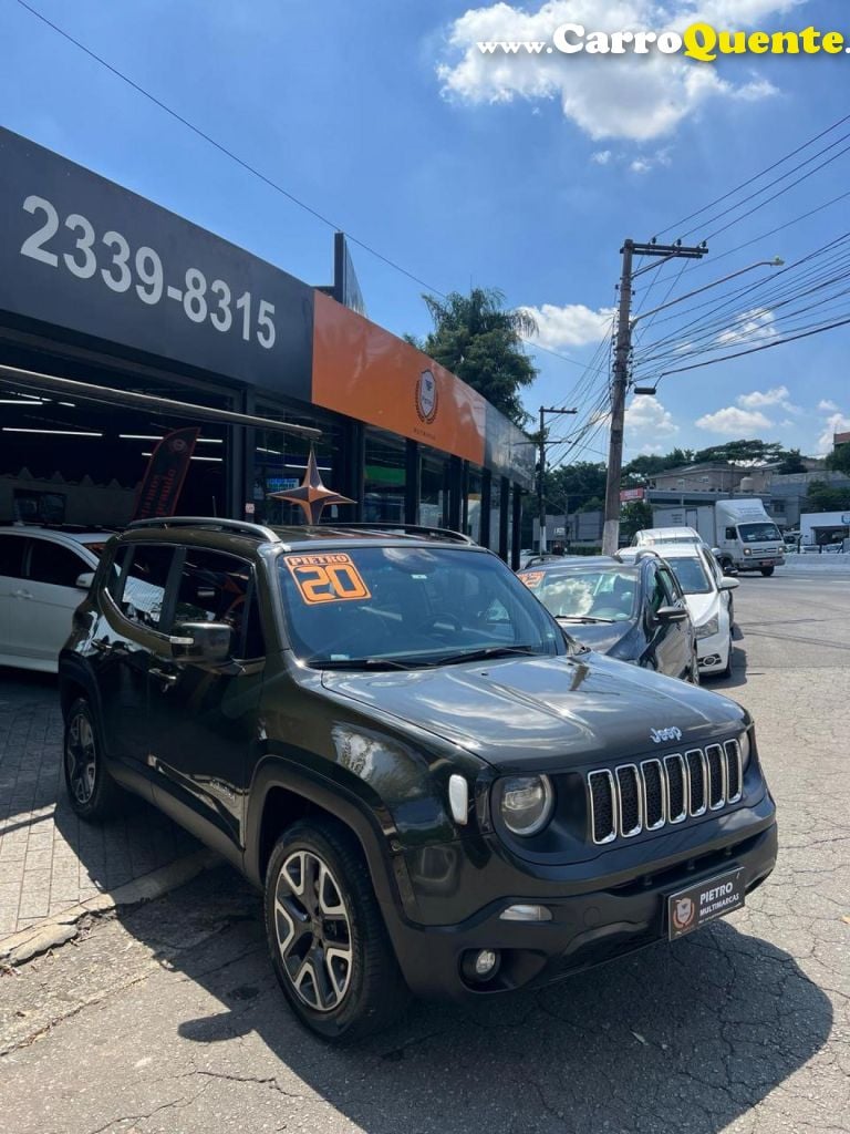 JEEP   RENEGADE LONGITUDE 2.0 4X4 TB DIESEL AUT   VERDE 2020 2.0 DIESEL - Loja