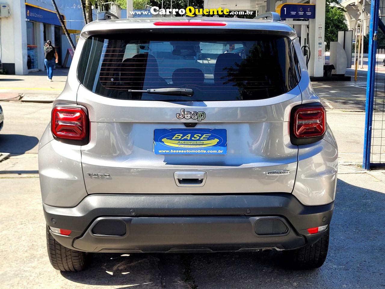 JEEP   RENEGADE LONG. T270 1.3 TB 4X2 FLEX AUT.   PRATA 2022 1.3 T FLEX - Loja