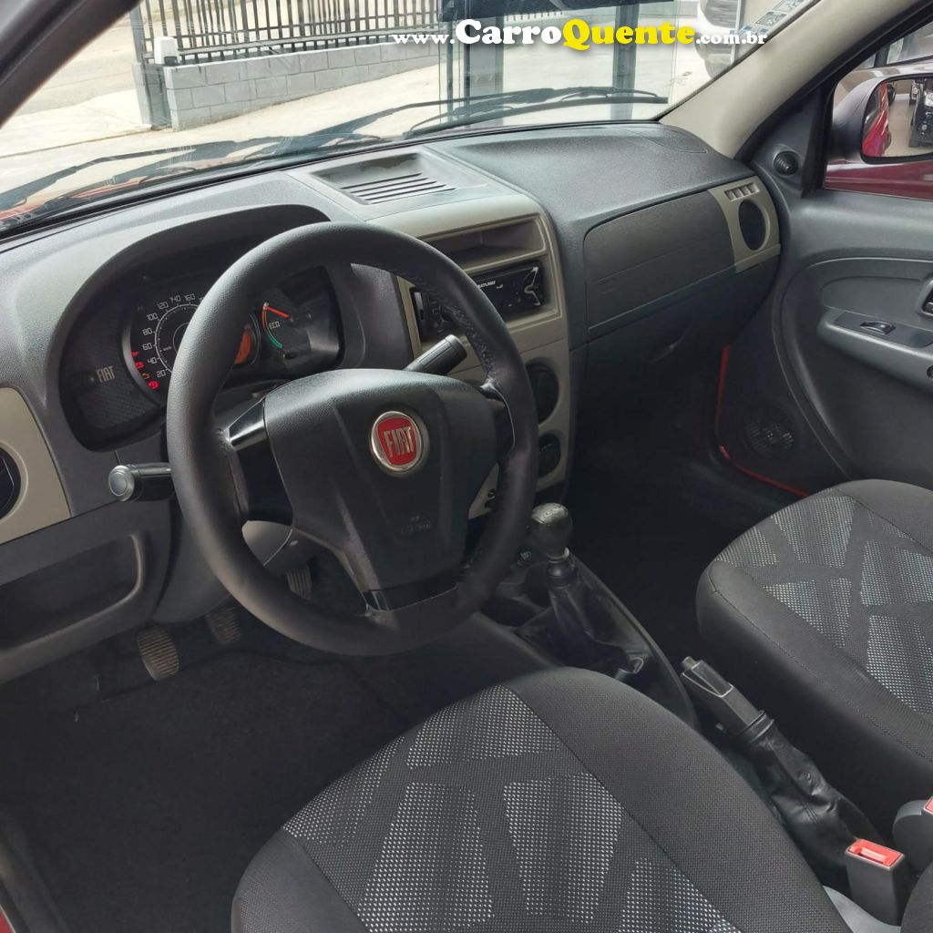 FIAT   PALIO 1.0 TROFEO 1.0 FIRE FIRE FLEX 2P   VERMELHO 2015 1.0 FLEX - Loja