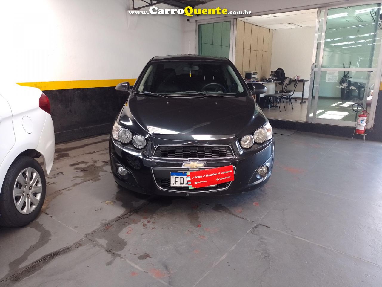 CHEVROLET   SONIC HB LTZ 1.6 16V FLEXPOWER 5P AUT.   PRETO 2012 1.6 FLEX - Loja