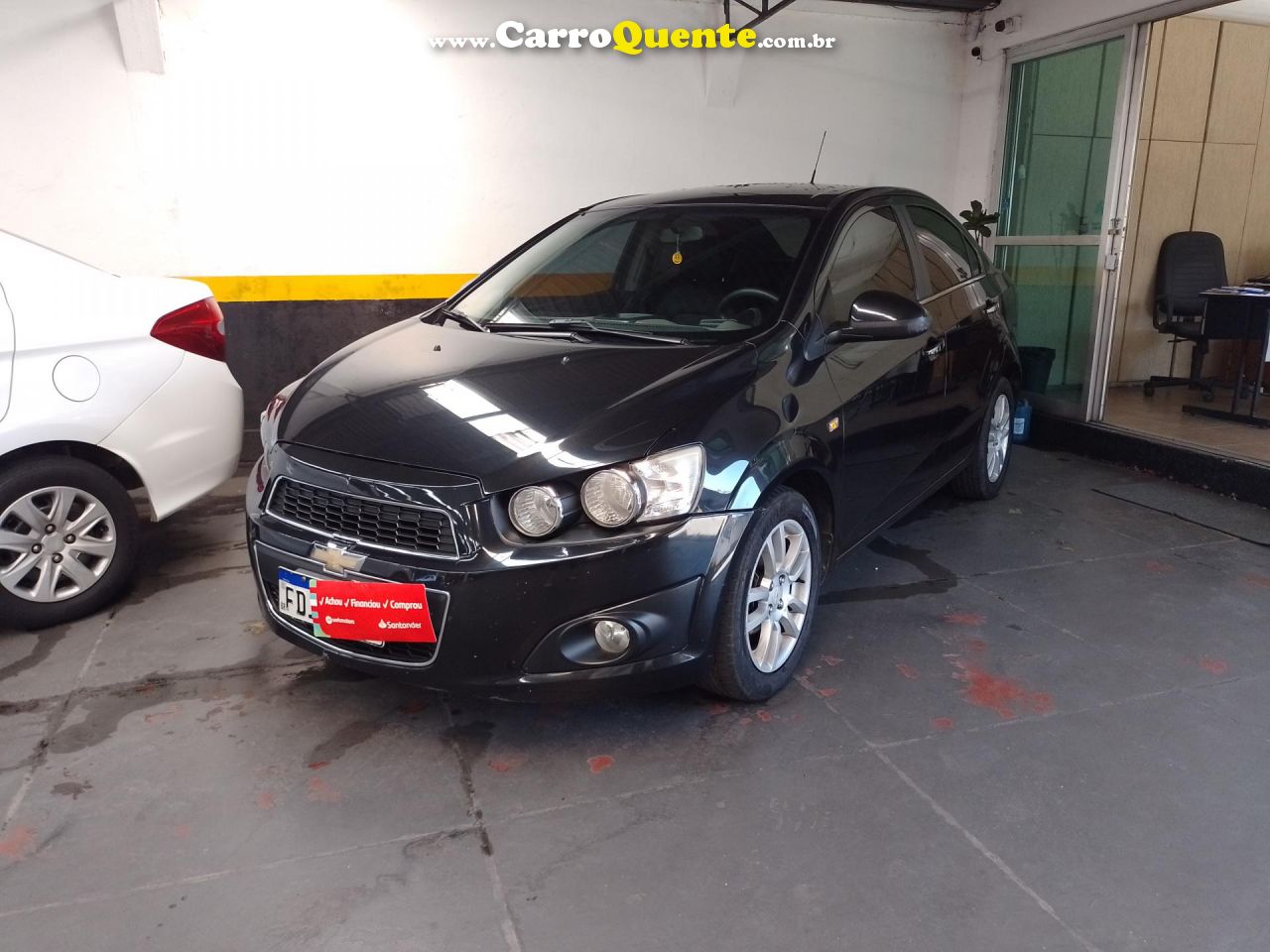 CHEVROLET   SONIC HB LTZ 1.6 16V FLEXPOWER 5P AUT.   PRETO 2012 1.6 FLEX - Loja