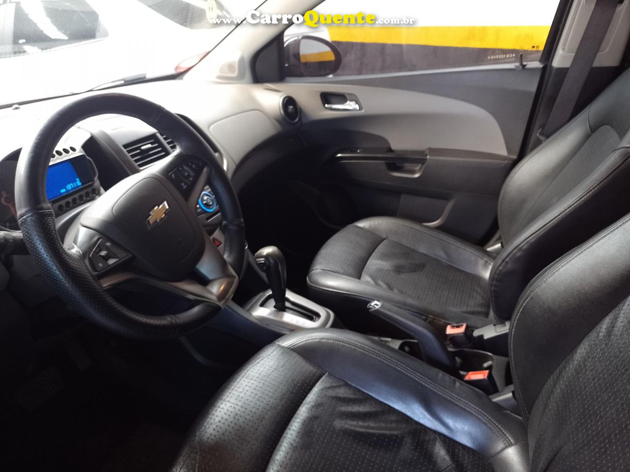 CHEVROLET   SONIC HB LTZ 1.6 16V FLEXPOWER 5P AUT.   PRETO 2012 1.6 FLEX - Loja