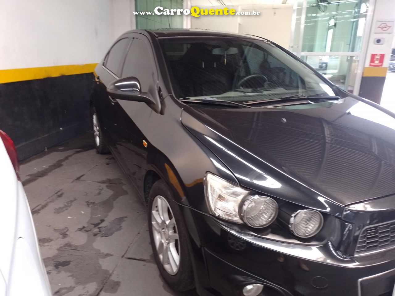 CHEVROLET   SONIC HB LTZ 1.6 16V FLEXPOWER 5P AUT.   PRETO 2012 1.6 FLEX - Loja