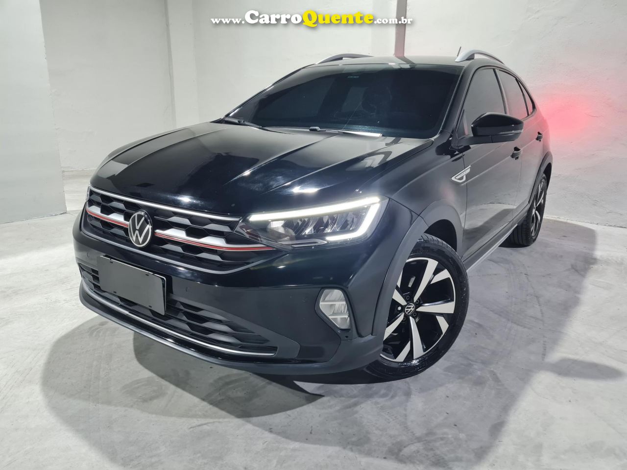 VOLKSWAGEN   NIVUS HIGHLINE 1.0 200 TSI FLEX AUT.   PRETO 2022 1.0 FLEX - Loja