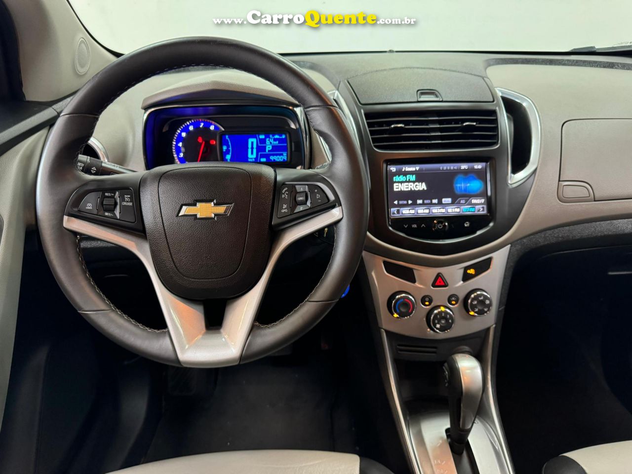 CHEVROLET   TRACKER LTZ 1.8 16V FLEX 4X2 AUT.   PRATA 2014 1.8 FLEX - Loja