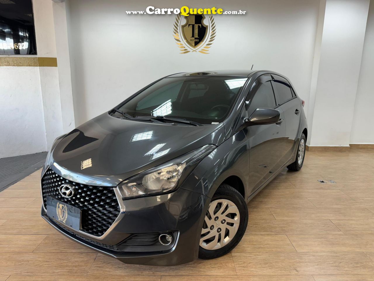 HYUNDAI   HB20 UNIQUE 1.0 FLEX 12V MEC.   CINZA 2019 1.0 FLEX - Loja