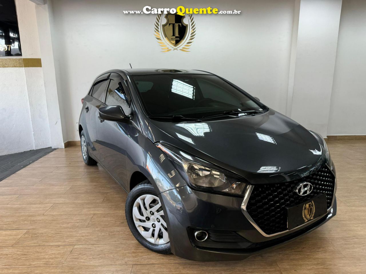 HYUNDAI   HB20 UNIQUE 1.0 FLEX 12V MEC.   CINZA 2019 1.0 FLEX - Loja