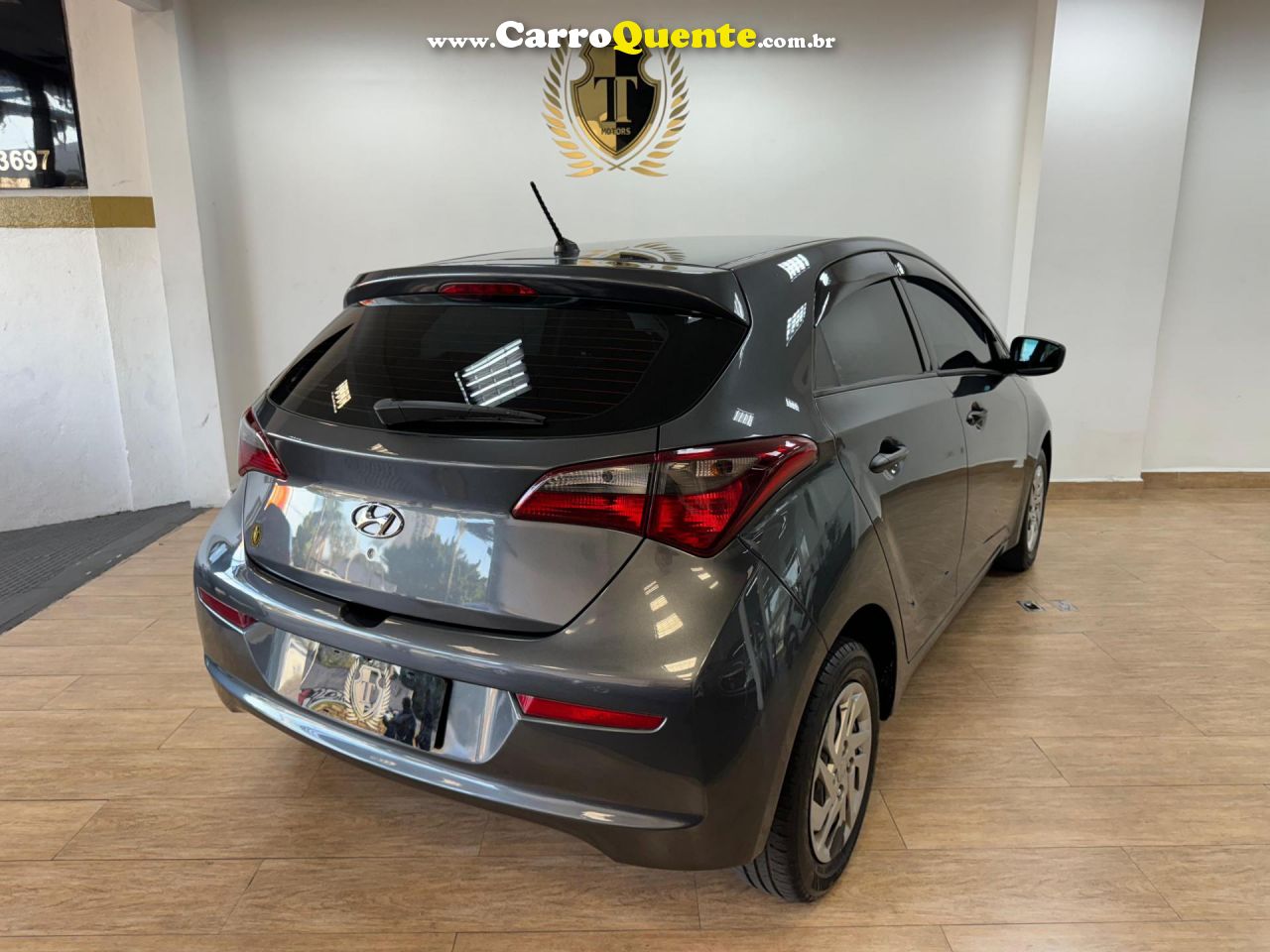 HYUNDAI   HB20 UNIQUE 1.0 FLEX 12V MEC.   CINZA 2019 1.0 FLEX - Loja