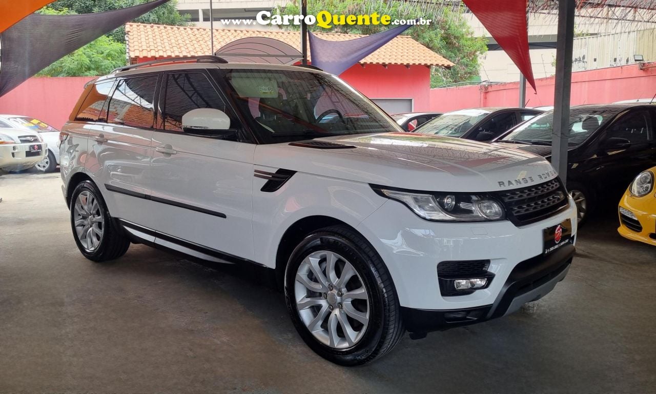 LAND ROVER   RANGE R.SPORT SE 3.0 4X4 TDV6SDV6 DIES.   BRANCO 2014 3.0 DIESEL - Loja