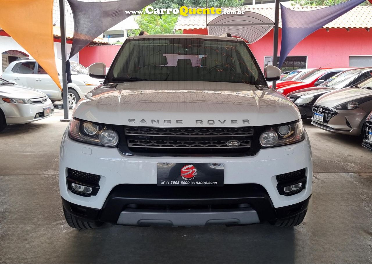 LAND ROVER   RANGE R.SPORT SE 3.0 4X4 TDV6SDV6 DIES.   BRANCO 2014 3.0 DIESEL - Loja