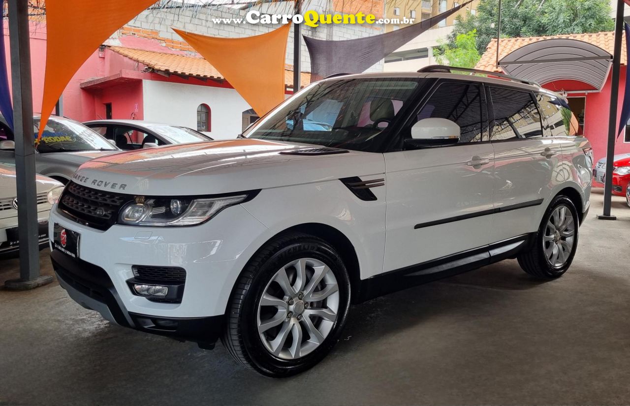 LAND ROVER   RANGE R.SPORT SE 3.0 4X4 TDV6SDV6 DIES.   BRANCO 2014 3.0 DIESEL - Loja