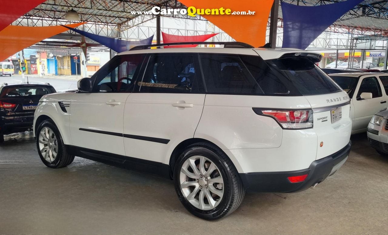 LAND ROVER   RANGE R.SPORT SE 3.0 4X4 TDV6SDV6 DIES.   BRANCO 2014 3.0 DIESEL - Loja