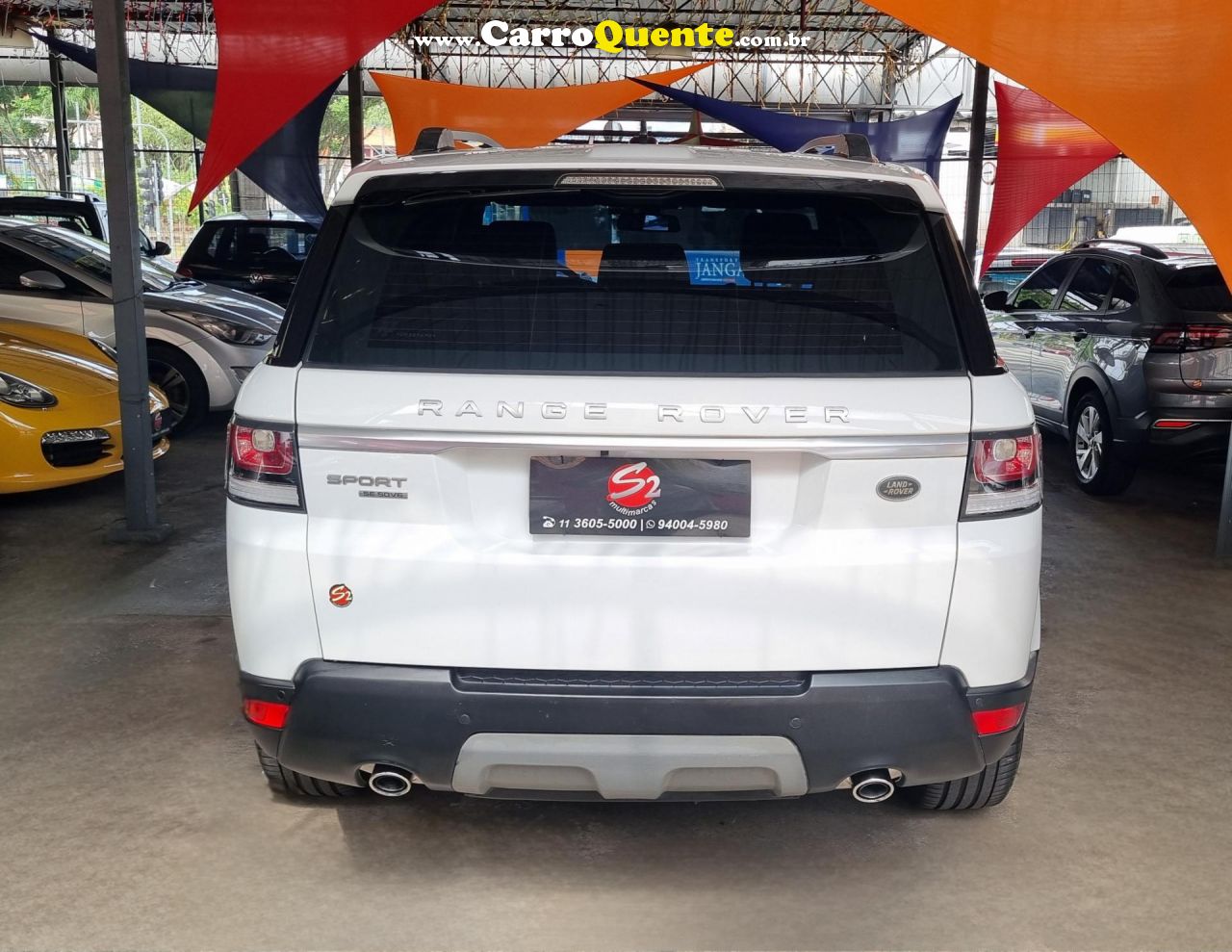 LAND ROVER   RANGE R.SPORT SE 3.0 4X4 TDV6SDV6 DIES.   BRANCO 2014 3.0 DIESEL - Loja