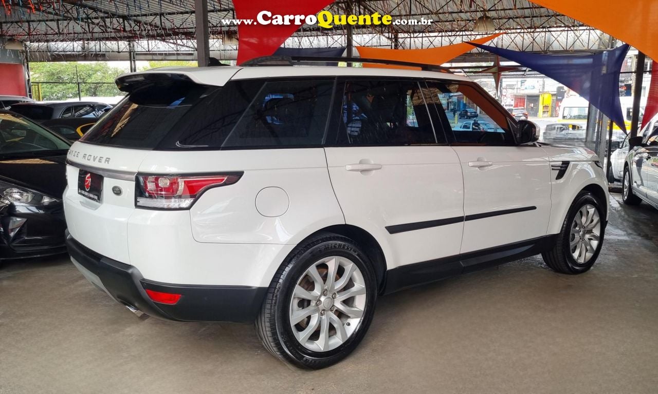 LAND ROVER   RANGE R.SPORT SE 3.0 4X4 TDV6SDV6 DIES.   BRANCO 2014 3.0 DIESEL - Loja