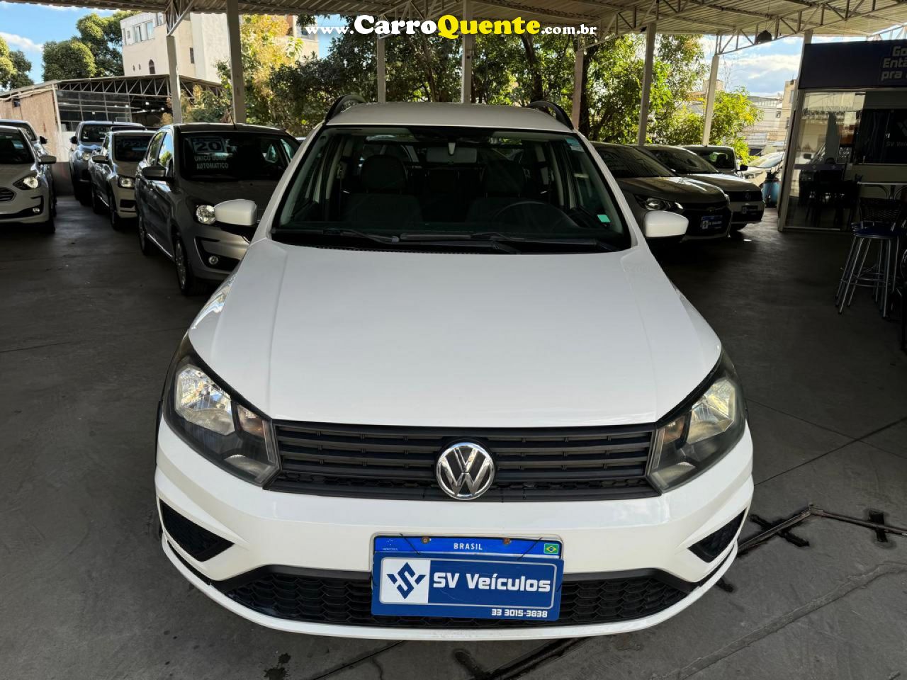 VOLKSWAGEN   NOVA SAVEIRO RB MBVD (CABINE DUPLA)   BRANCO 2021 1.6 FLEX - Loja