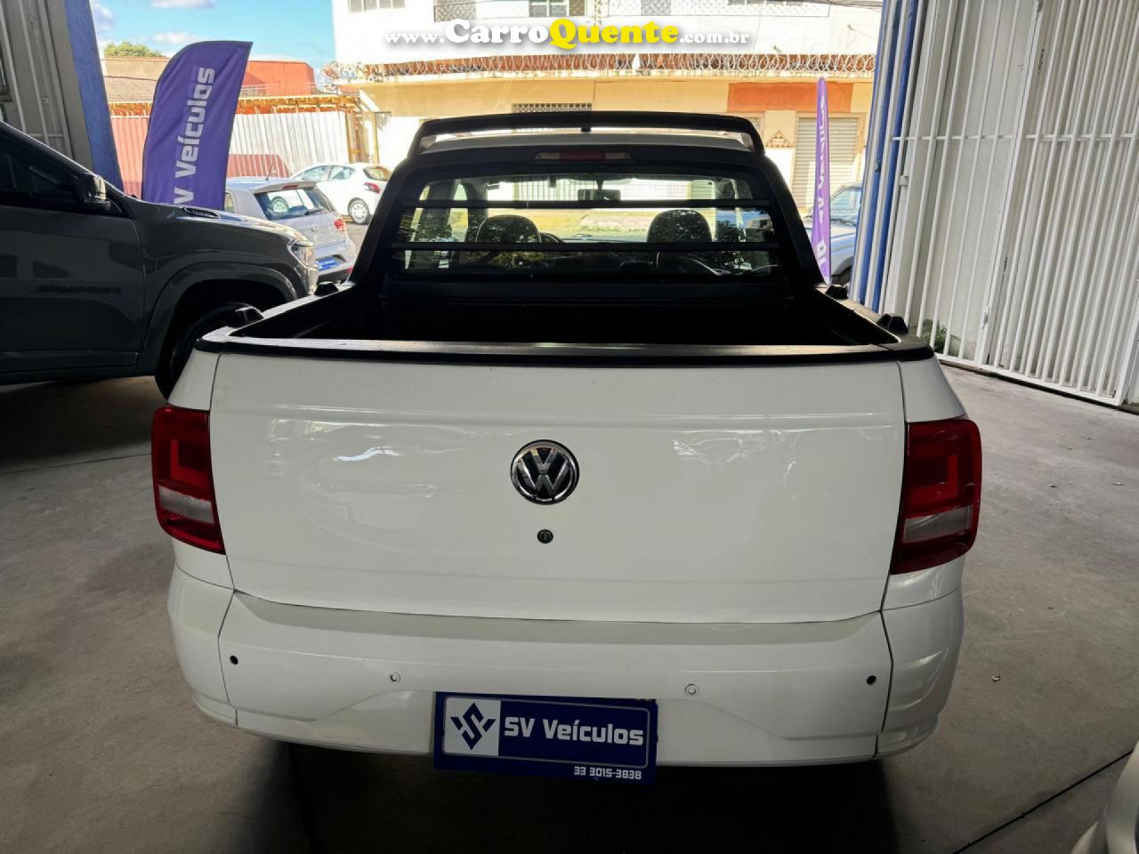 VOLKSWAGEN   NOVA SAVEIRO RB MBVD (CABINE DUPLA)   BRANCO 2021 1.6 FLEX - Loja