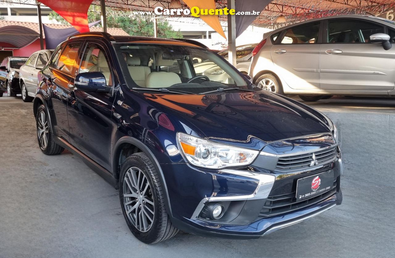 MITSUBISHI   ASX 2.0 16V 4X4 FLEX AUT.   AZUL 2018 2.0 FLEX - Loja