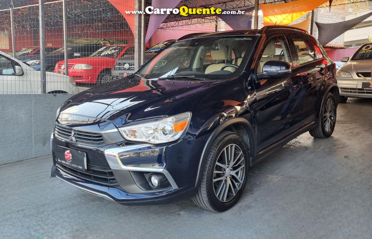 MITSUBISHI   ASX 2.0 16V 4X4 FLEX AUT.   AZUL 2018 2.0 FLEX - Loja