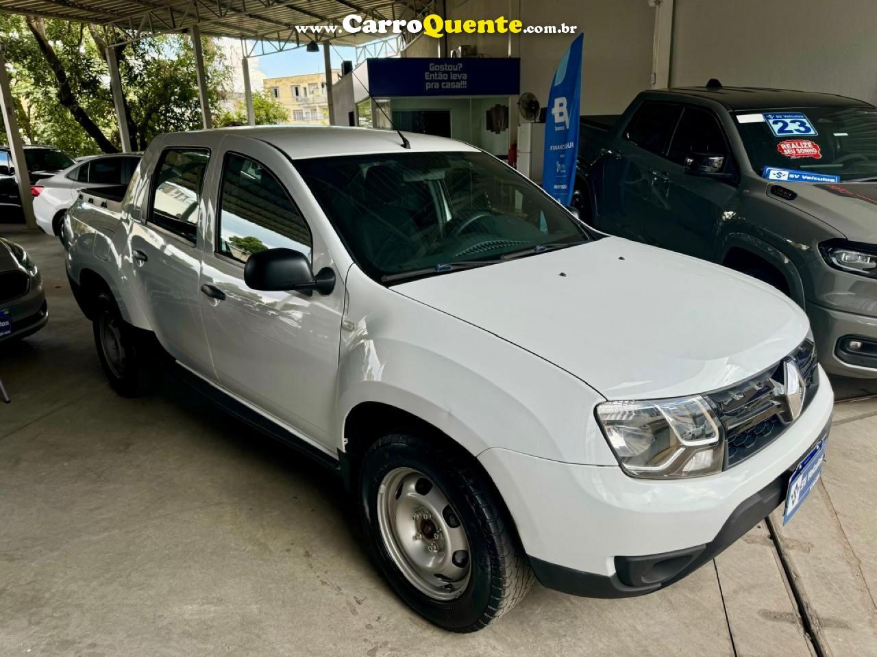 RENAULT   DUSTER OROCH EXPRESS 1.6 FLEX 16V MEC.   BRANCO 2022 1.6 FLEX - Loja