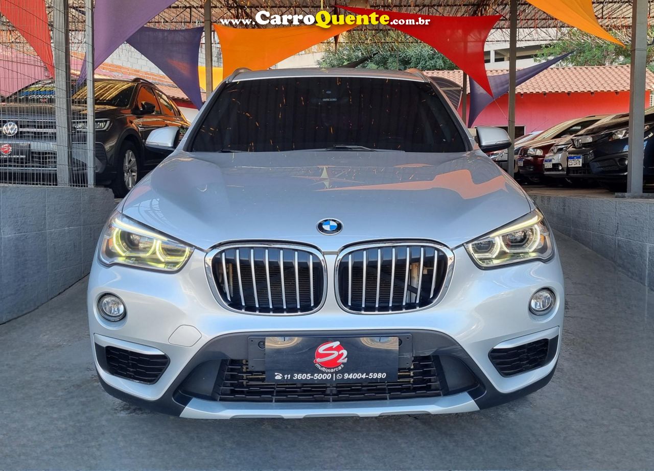 BMW   X1 SDRIVE 20I 2.02.0 TB ACTI.FLEX AUT.   PRATA 2017 2.0 FLEX - Loja