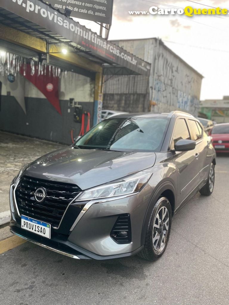 NISSAN   KICKS SENSE 1.6 16V FLEX AUT.   CINZA 2024 1.6 FLEX - Loja