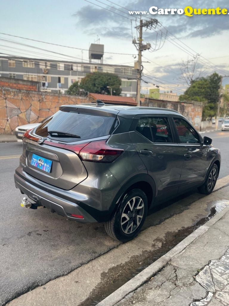 NISSAN   KICKS SENSE 1.6 16V FLEX AUT.   CINZA 2024 1.6 FLEX - Loja