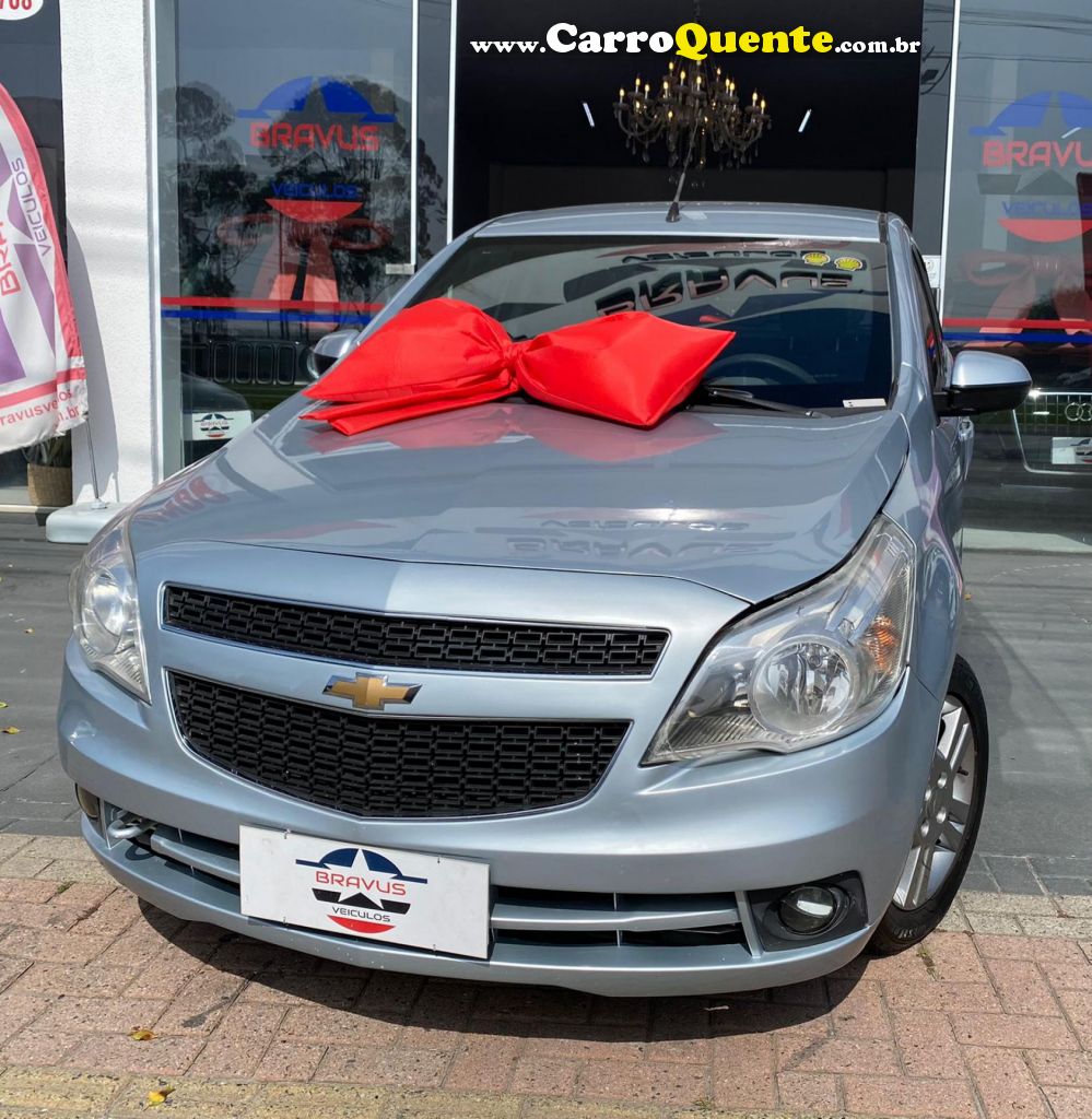 CHEVROLET   AGILE LTZ 1.4 MPFI 8V FLEXPOWER 5P   PRATA 2010 1.4 FLEX - Loja