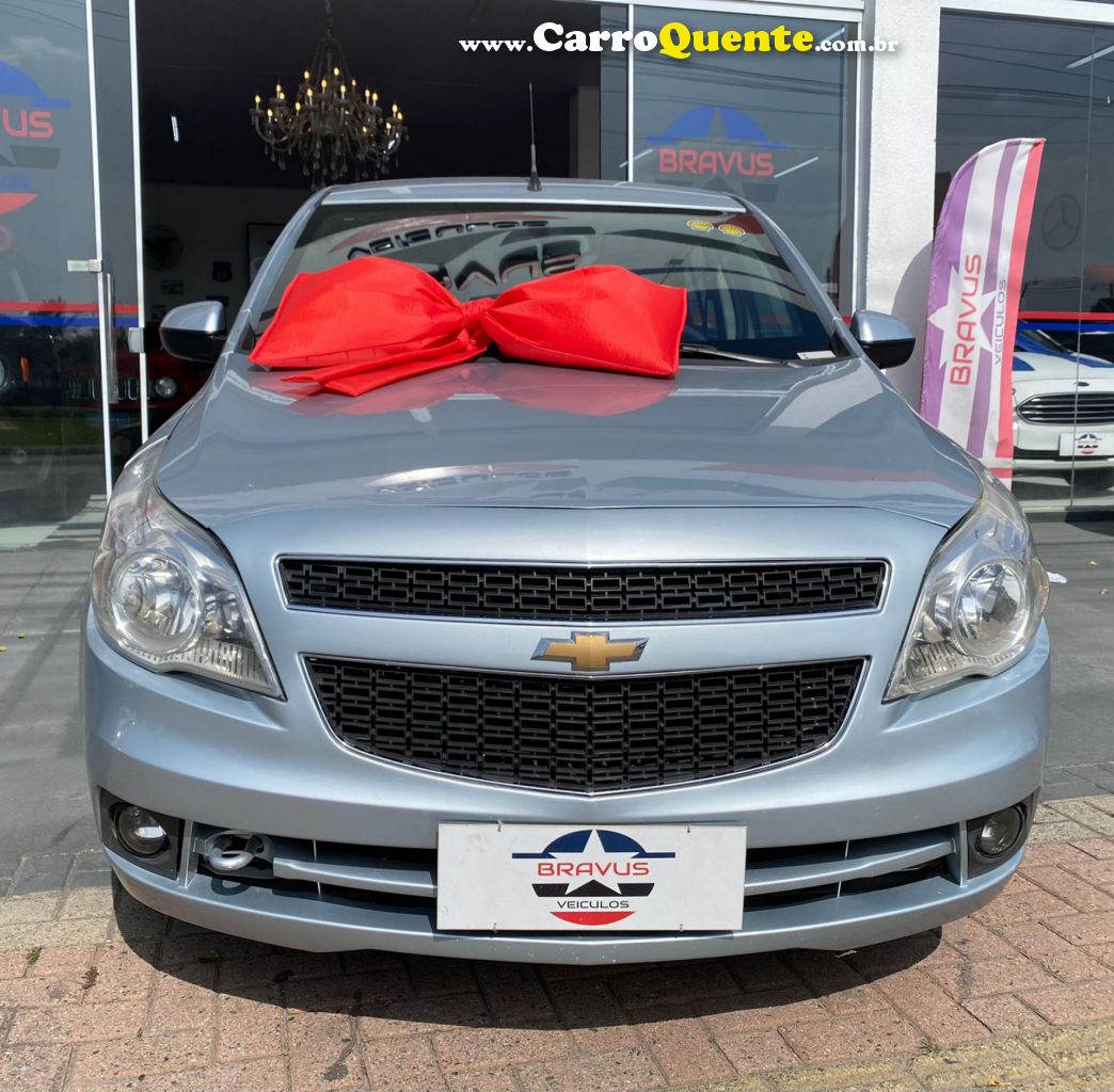 CHEVROLET   AGILE LTZ 1.4 MPFI 8V FLEXPOWER 5P   PRATA 2010 1.4 FLEX - Loja