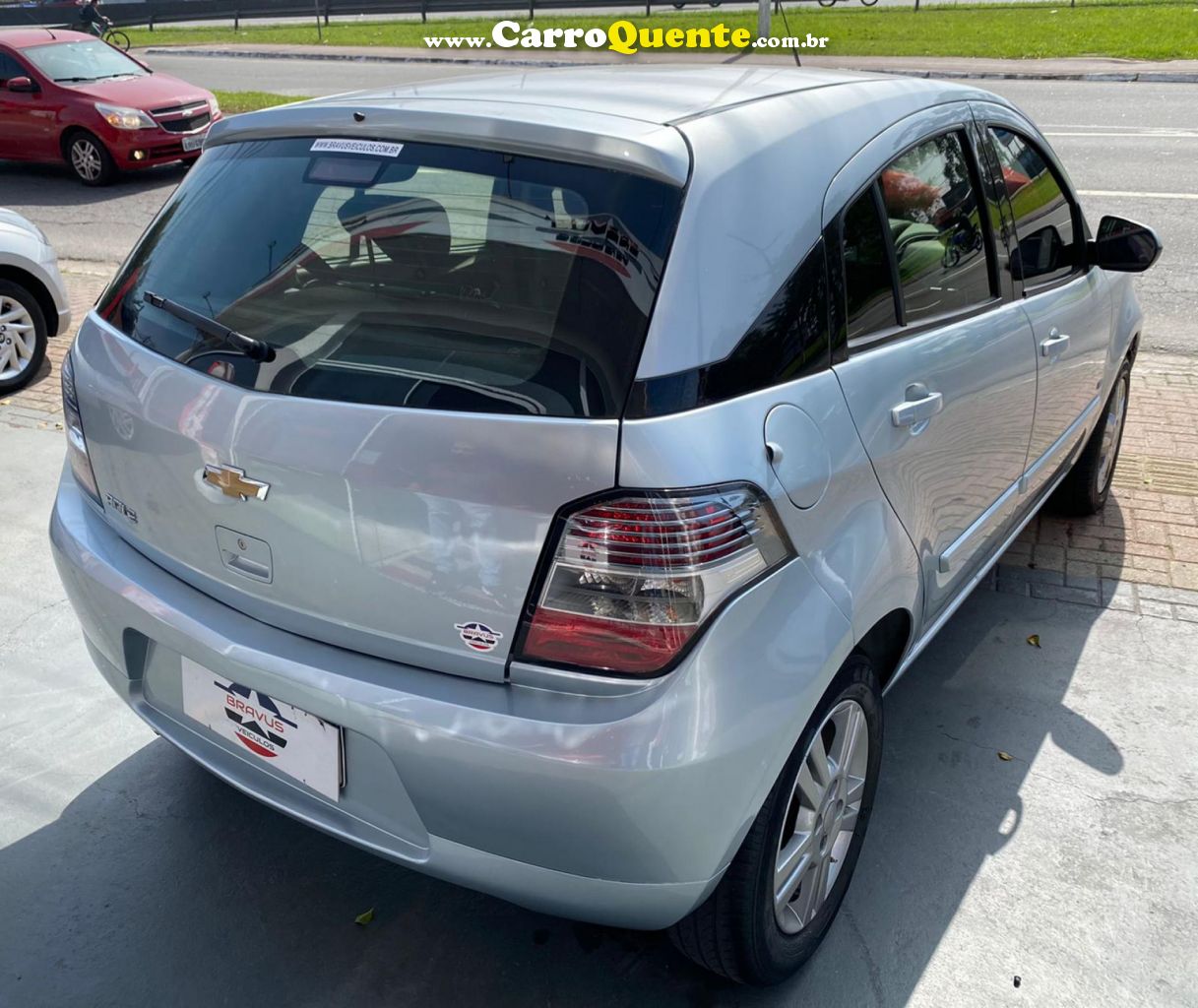 CHEVROLET   AGILE LTZ 1.4 MPFI 8V FLEXPOWER 5P   PRATA 2010 1.4 FLEX - Loja