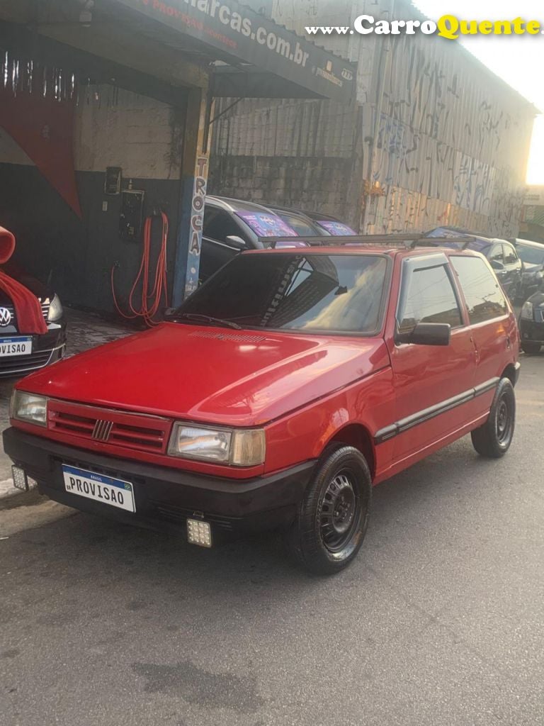 FIAT   UNO MILLE  ELX  2P E 4P   VERMELHO 1996 1.0 GASOLINA - Loja