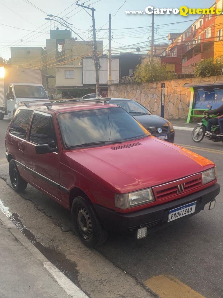 FIAT   UNO MILLE  ELX  2P E 4P   VERMELHO 1996 1.0 GASOLINA - Loja