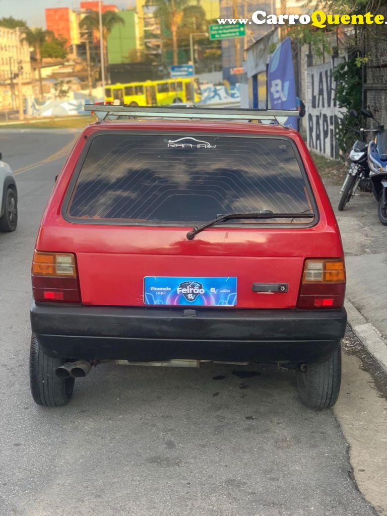 FIAT   UNO MILLE  ELX  2P E 4P   VERMELHO 1996 1.0 GASOLINA - Loja