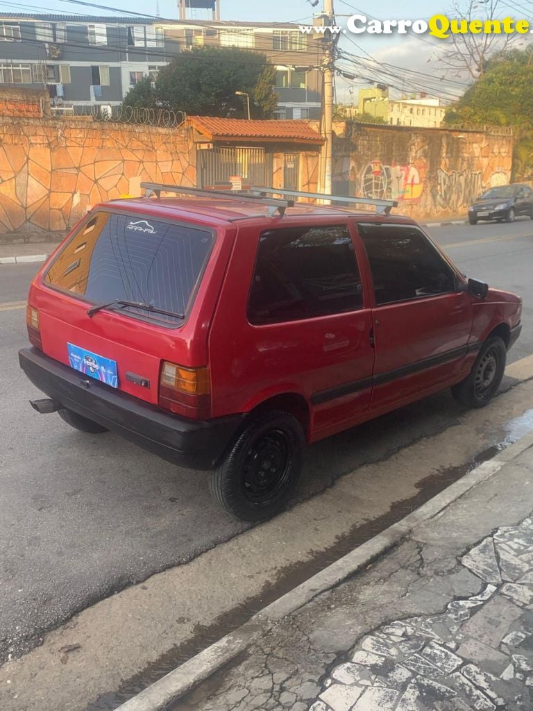 FIAT   UNO MILLE  ELX  2P E 4P   VERMELHO 1996 1.0 GASOLINA - Loja