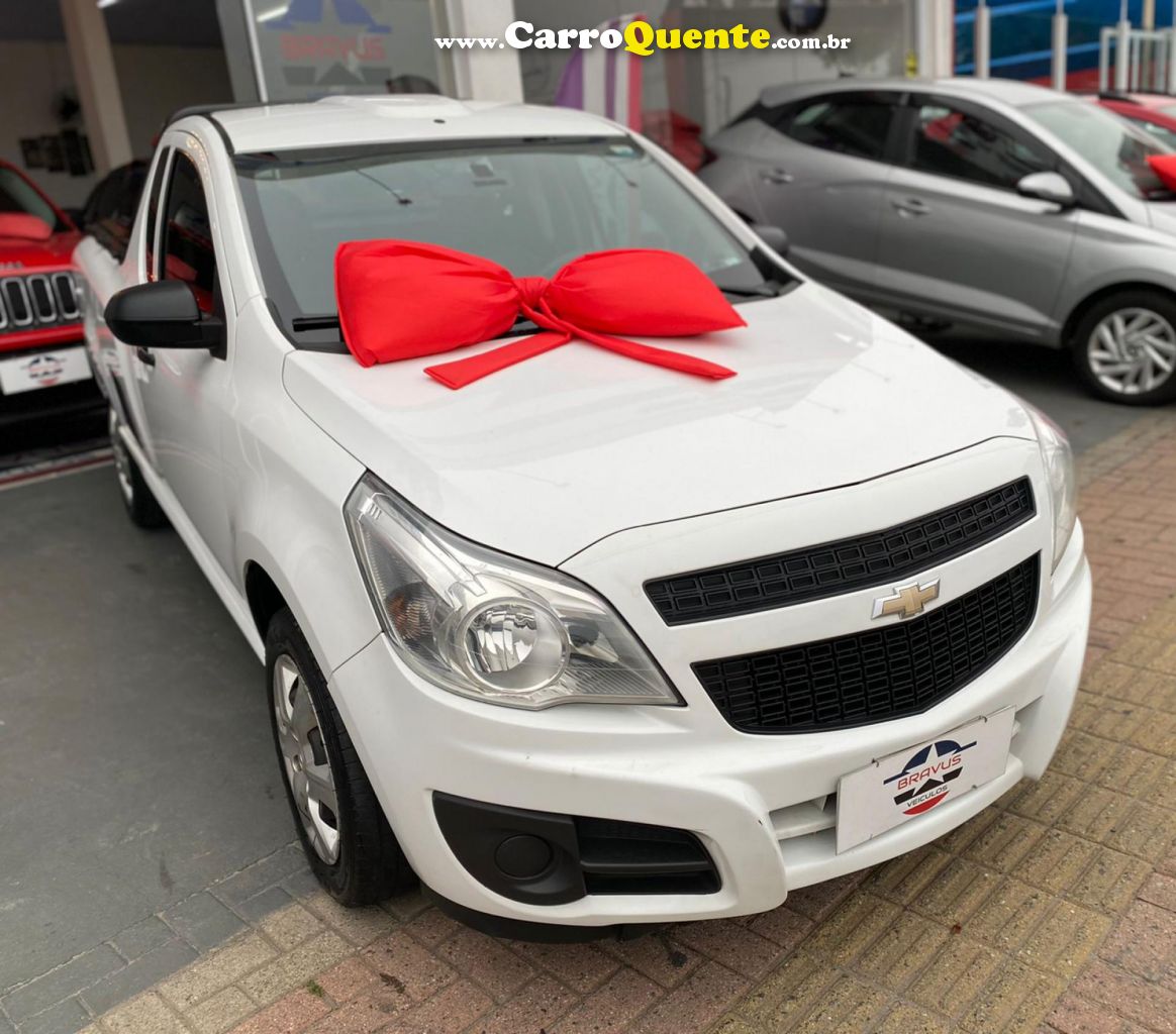 CHEVROLET   MONTANA LS 1.4 ECONOFLEX 8V 2P   BRANCO 2019 1.4 FLEX - Loja