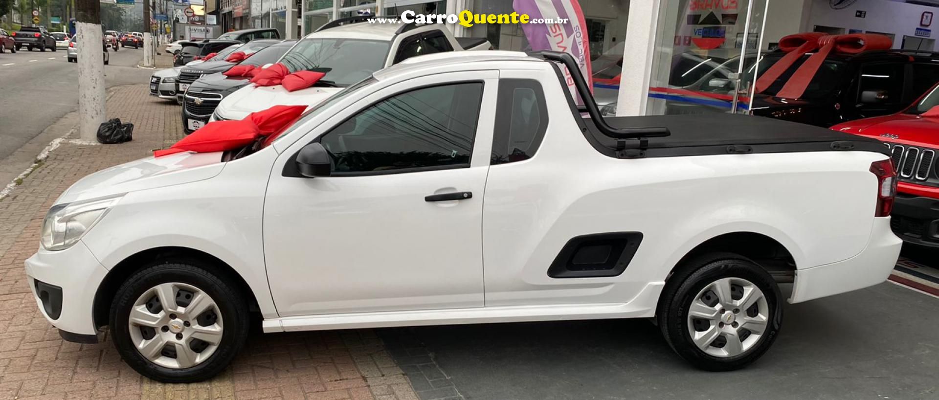 CHEVROLET   MONTANA LS 1.4 ECONOFLEX 8V 2P   BRANCO 2019 1.4 FLEX - Loja