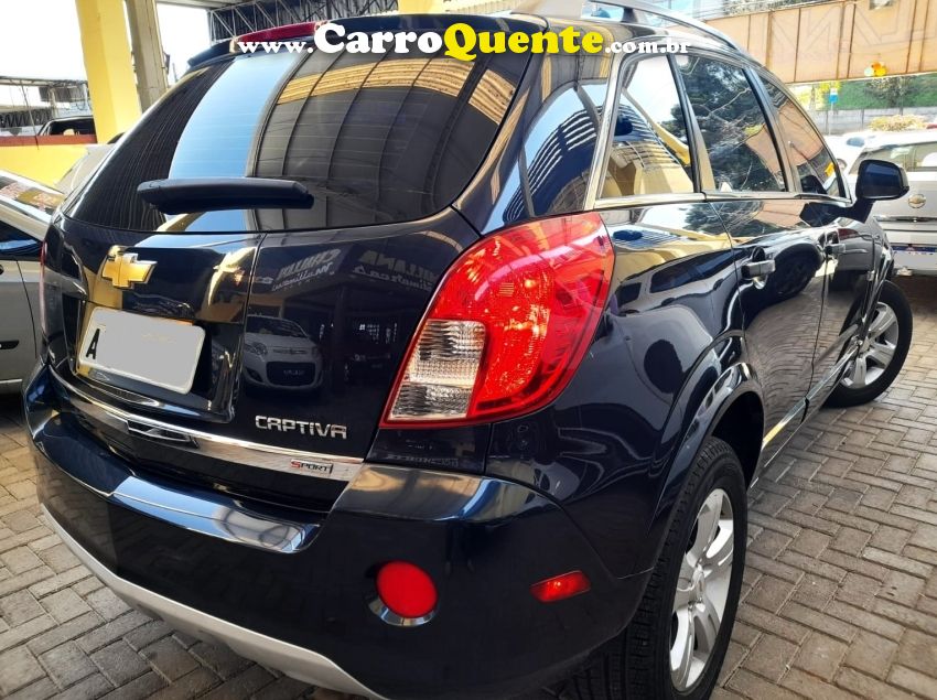 Chevrolet CAPTIVA 2.4 SIDI 16V GASOLINA 4P AUTOMÁTICO - Loja