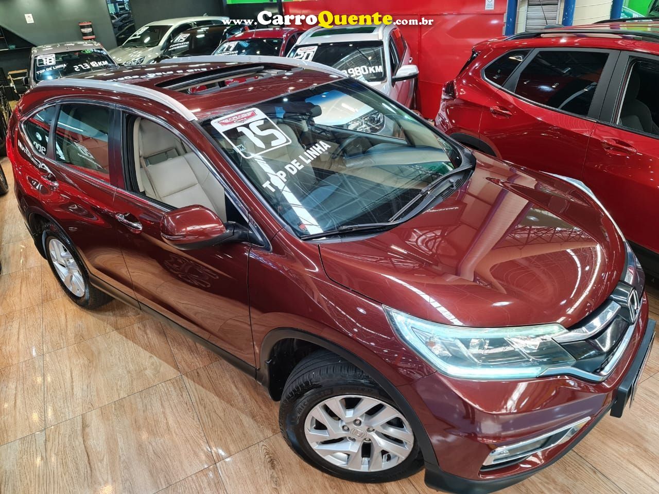 HONDA CRV 2.0 EXL 4X4  COM TETO SOLAR ! BAIXO KM ! - Loja