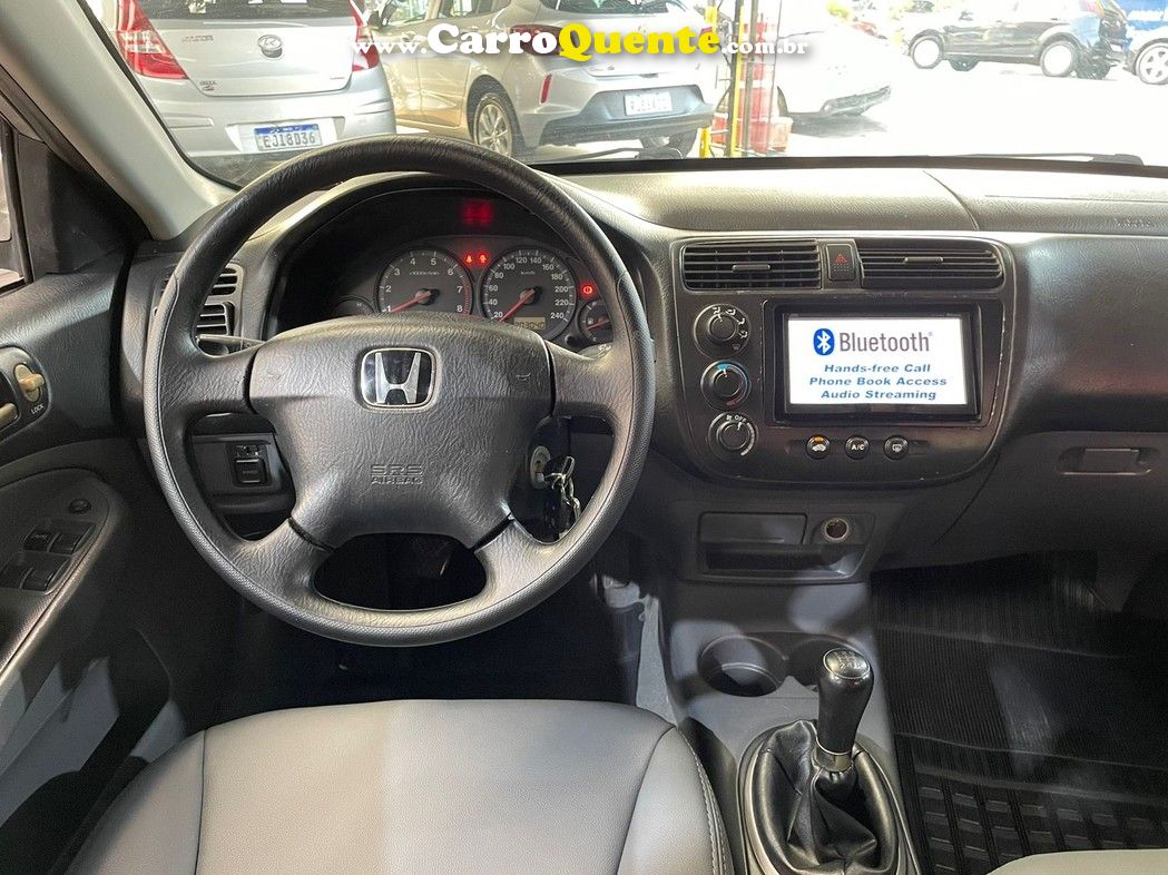 HONDA CIVIC 1.7 LX 16V - Loja